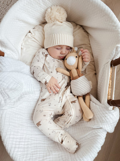 Woodland Forest Printed Jumpsuit – Magical Comfort for Little Adventurers