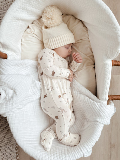 Woodland Forest Printed Jumpsuit – Magical Comfort for Little Adventurers