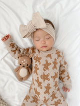 Luna + Luca Gingerbread Jumpsuit