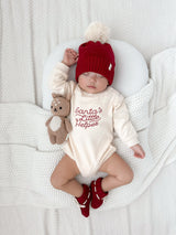 Luna + Luca Santa's Little Helper Romper