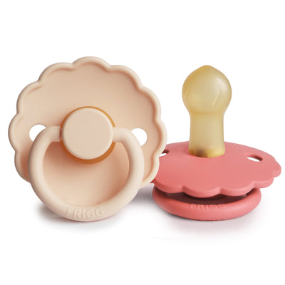 FRIGG Daisy Rubber Pacifier – Natural Latex Baby Pacifier
