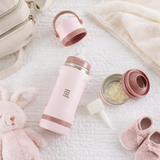 Jili All-In-One Baby Bottle Rose Insulated Travel Bottle 8H Warm