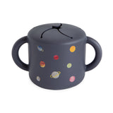 Mushie Silicone Snack Cup – Spill-Proof Toddler Snack Container