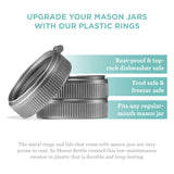 Plastic Rings, 3 Pack