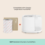 Canopy Large Room Humidifier – Evaporative Humidifier for Living Rooms & Big Spaces