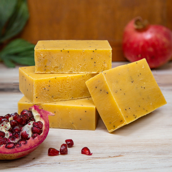 Poofy Organics Pomegranate Pear Soap Bar