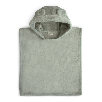 Organic Cotton Bear Hooded Poncho Towel