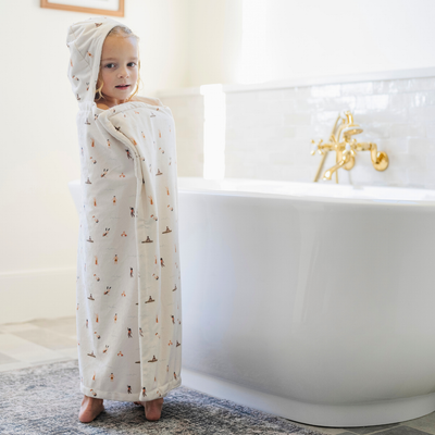 Saranoni Minky Hooded Towel