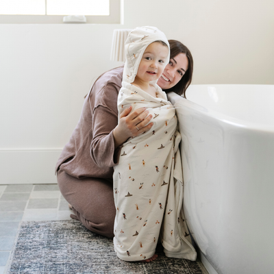 Saranoni Minky Hooded Towel