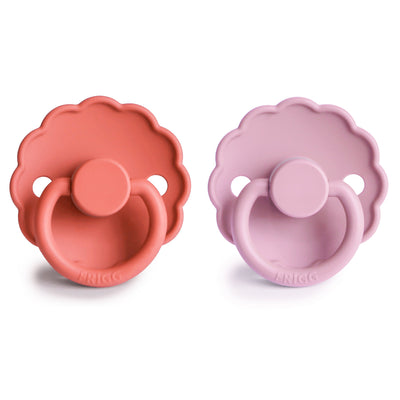 FRIGG Daisy Silicone Pacifier – SilkySoft™ Medical Grade Silicone