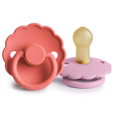 FRIGG Daisy Rubber Pacifier – Natural Latex Baby Pacifier
