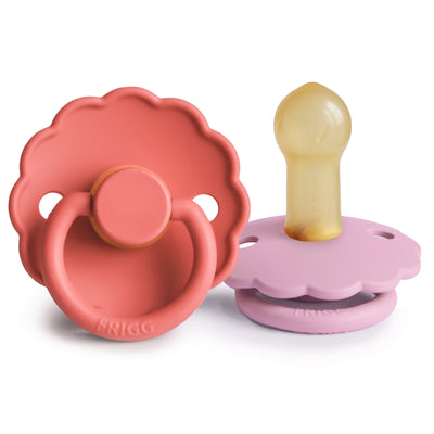 FRIGG Daisy Rubber Pacifier – Natural Latex Baby Pacifier