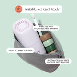 Canopy Portable Humidifier – Rechargeable Travel Humidifier with Carry Bag