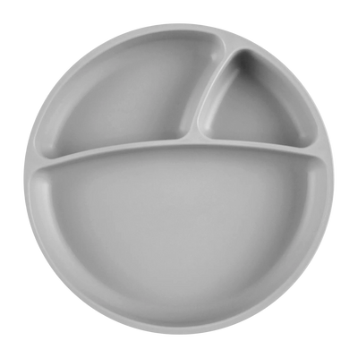 Stay-Put Suction Silicone Plate – 7.5 in Food-Grade BLW Feeding Plate