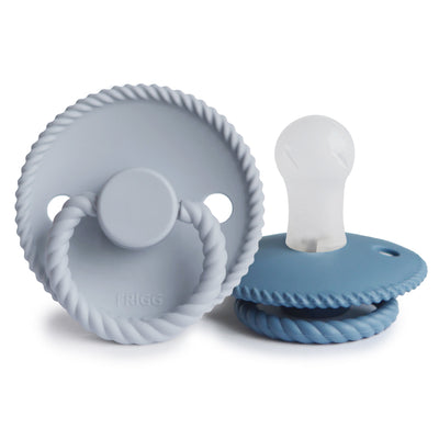 FRIGG Rope Silicone Pacifier – SilkySoft™ Medical Grade Silicone