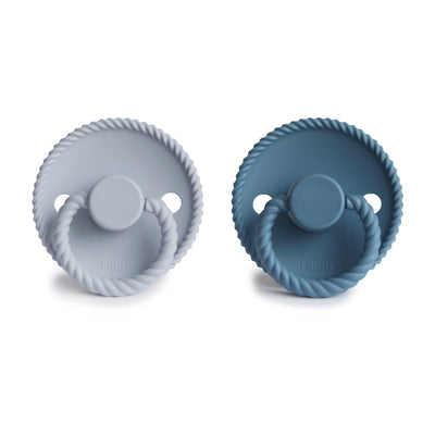 FRIGG Rope Silicone Pacifier – SilkySoft™ Medical Grade Silicone