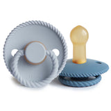FRIGG Rope Rubber Pacifier – Natural Latex Baby Pacifier