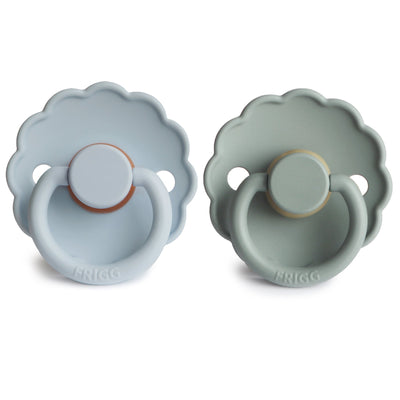 FRIGG Daisy Rubber Pacifier – Natural Latex Baby Pacifier