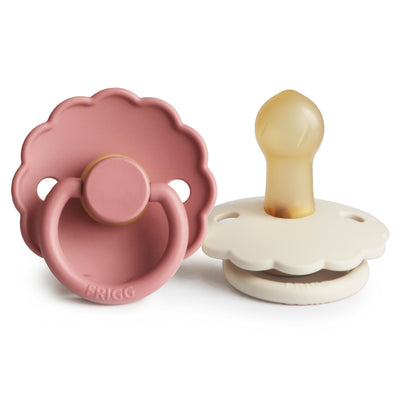 FRIGG Daisy Rubber Pacifier – Natural Latex Baby Pacifier
