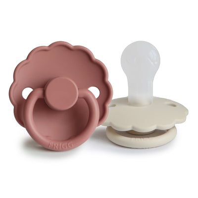 FRIGG Daisy Silicone Pacifier – SilkySoft™ Medical Grade Silicone