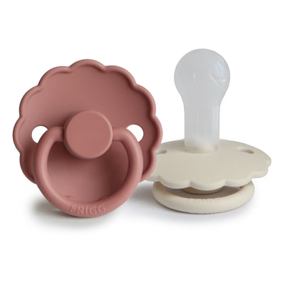 FRIGG Daisy Silicone Pacifier – SilkySoft™ Medical Grade Silicone