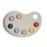 Mushie Paint Palette Press Toy – Sensory Pop Toy for Babies