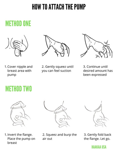 Haakaa Silicone Pump & Milk Collector Combo