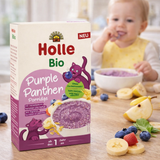 Holle Organic Porridge Purple Panther with Blueberries, Bananas and Apples 200g