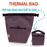 Flipping Holder Thermal Bag – On-the-Go Snack Storage