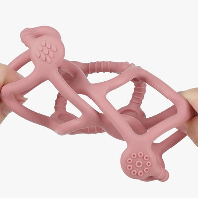 Haakaa Silicone Teething Ball – Easy Grip Teether for Babies