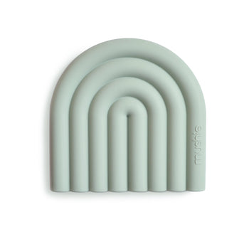 Mushie Rainbow Teether – Silicone Baby Teether