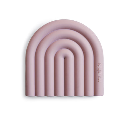 Mushie Rainbow Teether – Silicone Baby Teether