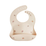 Mushie Silicone Baby Bib – Adjustable Catch-All Bib