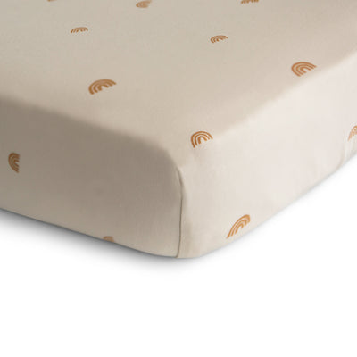 Organic Cotton Stretch Mini Crib Sheet