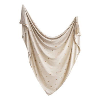 Organic Stretchy Baby Swaddle Blanket
