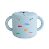 Mushie Silicone Snack Cup – Spill-Proof Toddler Snack Container