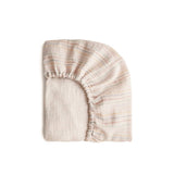 Mushie Mini Muslin Crib Sheet