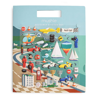 Reusable Puffy Sticker Book for Kids