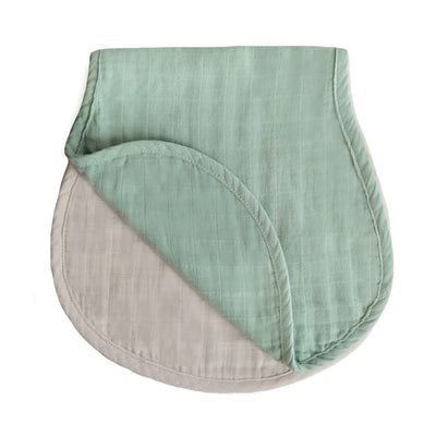 Mushie Organic Cotton Muslin Burp Cloth 2-Pack