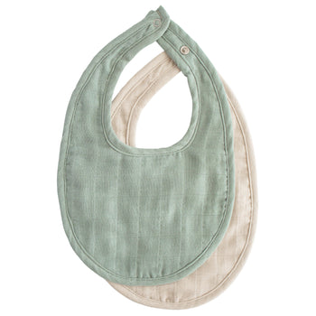 Organic Cotton Muslin Baby Bib