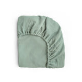 Mushie Mini Muslin Crib Sheet