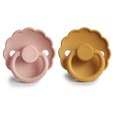 FRIGG Daisy Silicone Pacifier – SilkySoft™ Medical Grade Silicone