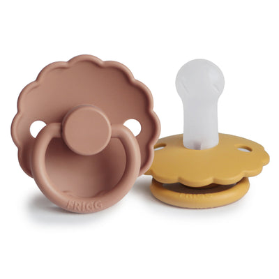 FRIGG Daisy Silicone Pacifier – SilkySoft™ Medical Grade Silicone