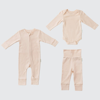 Kit & Petal Cozy Comfort Bundle in Rosy Peach