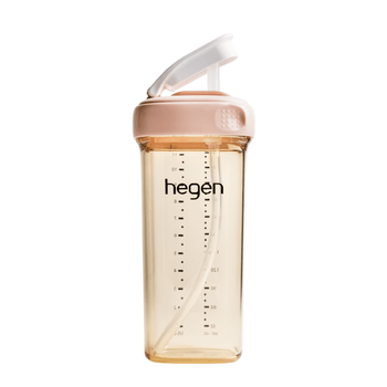 Hegen PCTO™ 330ml/11oz Straw Cup PPSU Pink (9 months and above)