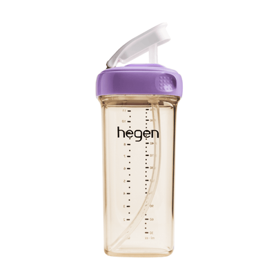 Hegen PCTO™ 330ml/11oz Straw Cup PPSU Purple (9 months and above)