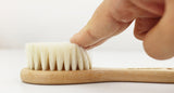 Natural Baby Hair Brush with Goat Wool Bristles