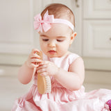 Haakaa Goat Wool Baby Hair Brush & Wooden Comb Set