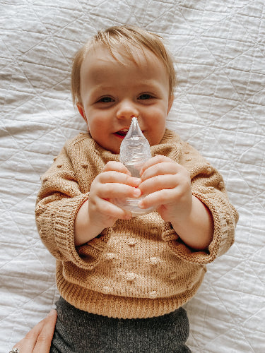Haakaa Easy-Squeezy Silicone Bulb Syringe – Baby Nasal Aspirator