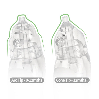 Haakaa Silicone Penguin Nasal Aspirator – Baby Nose Suction with Dual Valve & Cleaning Brush